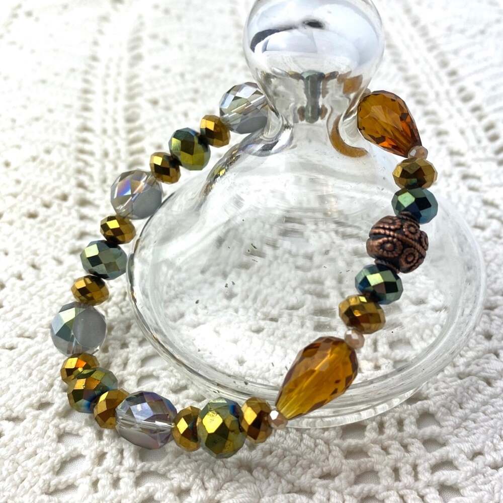 Boho Beaded Stackable Stretch Bracelet